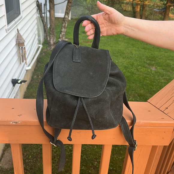 Vintage Coach 4938 Sonoma Pebbled Leather Backpack Bag main image 9
